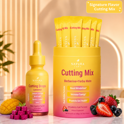 NaturaLabs - Lymphatic Drainage Drops + Cutting Mix Duo
